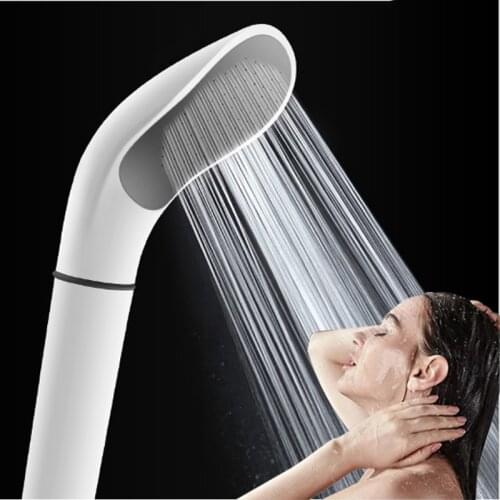 High Quality Pressure Rainfall Shower Head white Shower Head Water Saving Filter Spray Nozzle High Pressure Water Saving
