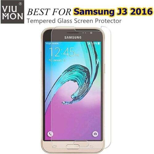 Premium 9H 2.5D HD Clear Tempered Glass for Samsung J3 2016 Screen Protector Protective Front Film J320 SM-J320 Screen Cover