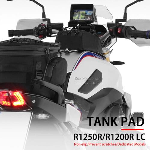 For BMW R 1250 R R1250R R 1200 R LC Side Fuel Tank pad Tank Pads Protector Stickers Decal Gas Knee Grip Traction Pad Tankpad