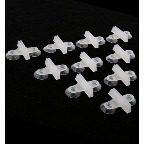 10pcs Aquarium Fish Tank Divider Suction Cup Fish Tank Breeding Separator