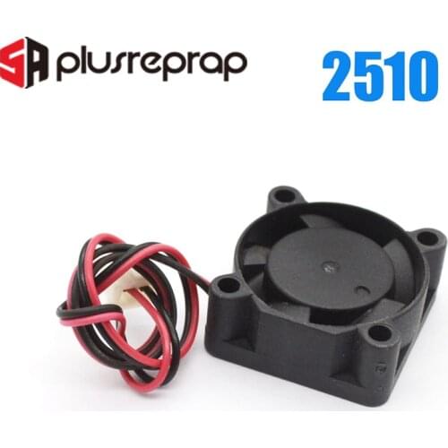 2510 12V 5V Brushless Cooling Fan for Reprap 3D Printer Parts DC Cooler 25x25x10mm Plastic Fan