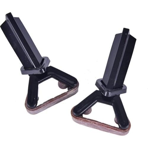 2X Plastic Pool Cue Tip Clamp Snooker Billiard Plastic Pool Cue Tip Clamp for Tip Glue on Fastener Repair