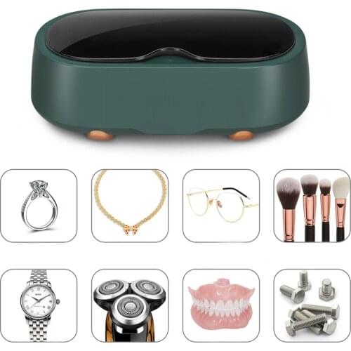 Ultrasonics Cleaning Machine 45KHz Household Stainless Steel Cleaning Machine Glasses Braces Dentures Jewelrys Cleaning Tool