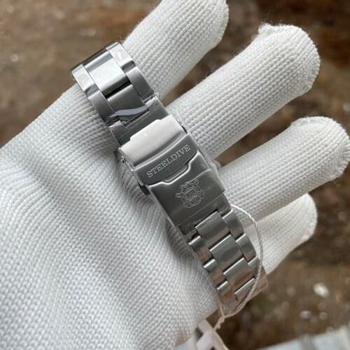 STEELDIVE SD1958 Automatic Watch Strap 22mm Suit For Mechanical Watch Band 22mm 316L Solid Watch Bracelet 22mm Watches Straps