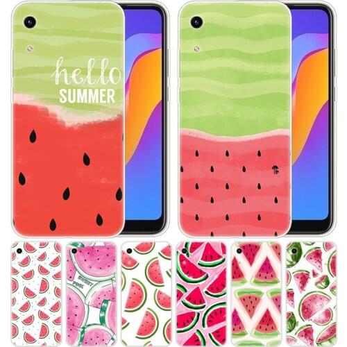 Luxury Soft Silicone Case Cute Cartoon Watermelon for Huawei Honor 9X 8A 7A 20 Pro 7X 8X 7S 8S 8 9 10 Lite View 20 20i 10i Play