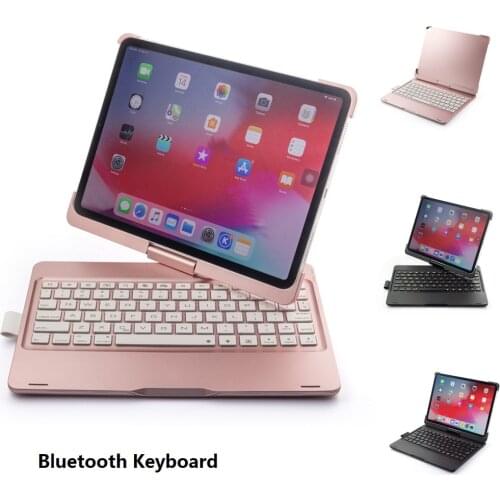 Case For iPad 10.2 2020 8th gen Colors Backlit Light Wireless Bluetooth Keyboard Cover case For iPad 2018 9.7 10.2 Air 10.5 2019