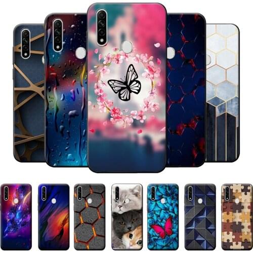 For OPPO A31 2020 Case Cover on A31 2020 Soft TPU Silicone Phone Case For OPPO A31 2020 Butterfly Style Shell For OPPO A31 2020