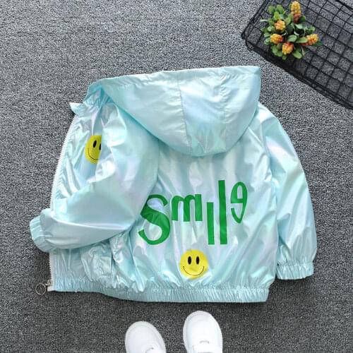 Childrens autumn suit exotic Baseball Jacket 2021 girls' new jacket spring and autumn childrens hooded casual windbreaker