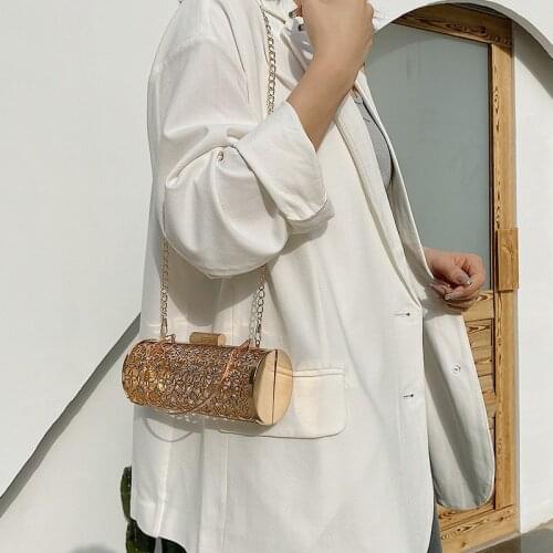 Purple Spirit Bird - Fashion Shoulder Bag Designer Women Crossbody Bags Female Metallic Hand Bags for Women Brand 2021