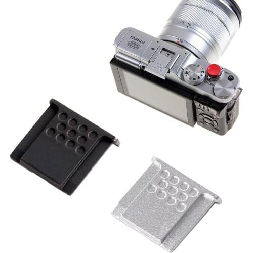 Metal Hot Shoe Cap Capa para Fuji X-T3 X-T4 X-T10 X-T20 X-T30 X-T2 X-T00 X-PRO3 X-100V X-A7 X-T200 X-S10 XA2 XH1 50S/R