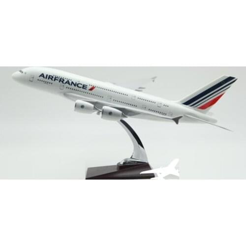 45-47CM Air France Airbus A380 Plane Model Airplane Model Aircraft Model Diecast Resin Airplanes 1:150 Plane Toy