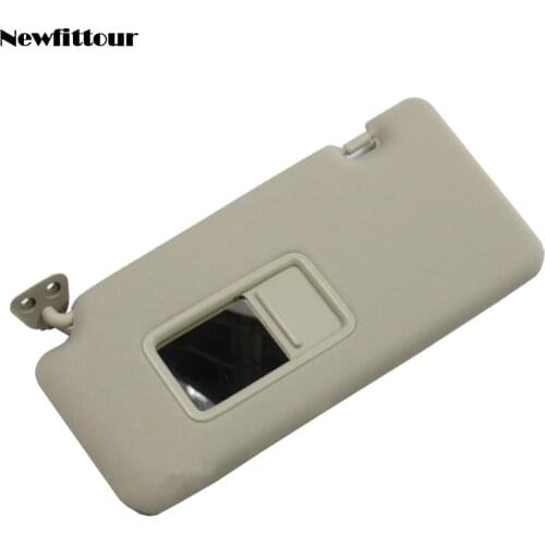 Car Front Left Side Sunvisor Panel Sun Visor With Mirror Fit for Nissan Tiida 2005 2006 2007 2008 2009 2010