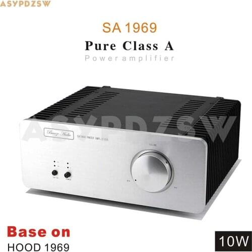 SA 1969 PNP Class A Power amplifier Base on Hood 1969 circuit With 2 Way input 10W