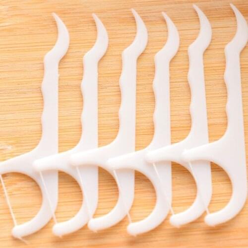 Family Pack Super-fine Large Portable Floss Rod Bag Flat Line Toothpick Line Convenient to carry