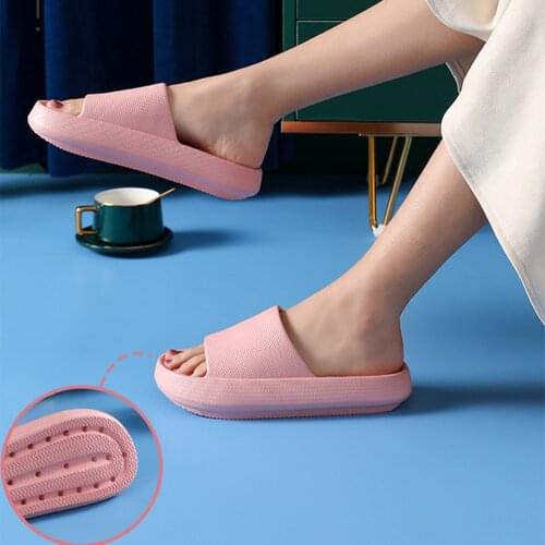 New Women Indoor Floor Flat Shoes Summer Non-slip Flip Flops Bath Home Slippers Female Slipper Comfortable Zapatillas De Hombre