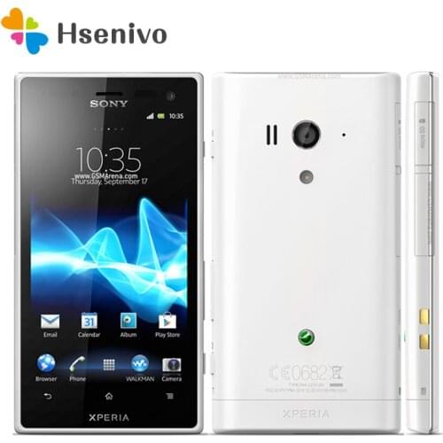 Sony Xperia acro S Refurbished-Original unlocked LT26w GSM 4.3"inch 3G/4G 12.1MP GPS WIFI Android Smartphone 1GB RAM 1910mah