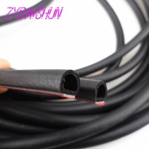 Big D Small D Z Type B 5m Door Sealing Pad Soundproof Dust Sealing Tape for Volkswagen vw POLO Tiguan Passat CC Golf GTI R20 R