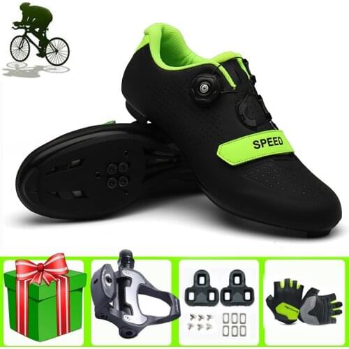 Cycling Shoes Men Sneakers Road Bike Self-Locking Bicycle Shoe Outdoor Light Racing Sports Mountain Cycling Bicicleta Carretera