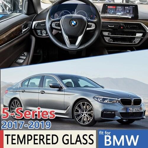 For BMW 5-Series 2017 2018 2019 G30 G31 G38 MK7 Car Instrument Film Touch Full Screen Protector Tempered Glass Accessories