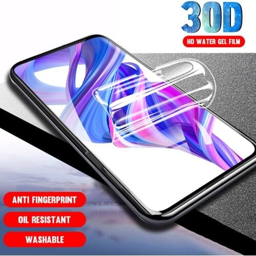Full cover for huawei p smart pro Z hydrogel film p smart plus 2019 2018 protective film phone screen protector Not glass