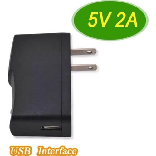 1PCS AC100-240V to DC Converter 5V2A Micro/Mini USB Power Supply 10W Switching Power Adapter US Plug Charger IP/WIFI Camera CCTV