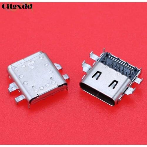 1PCS Type-C Jack USB Connector Socket Charging Port Power Plug For HP TPN-Q178 13-W02TTU 13-AC 13-W 10-N Pavilion X2 10-N