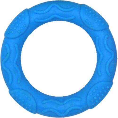 1Pcs Bite Resistant Dog Chewing Ring Toy Bite-Proof Funny Dog Teething Toy Interactive Puppy Chew Toys Training Pet Supplies