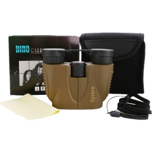 Hot Sale 10x22 Binoculars Portable Pocket Binoculars High Quality Mini Handheld Optical Telescope Outdoor Travel Tool