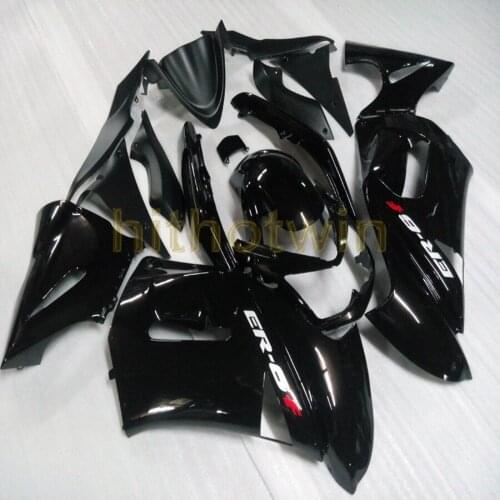 Free bolts+Custom-color gloss black motorcycle fairing for 650R ER-6F 2006 2007 2008 ER6F