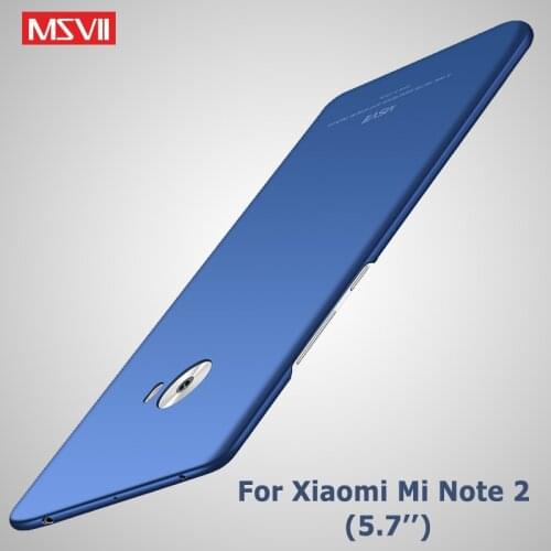 Mi Note 2 case Msvii Silm Matte Cases For Xiaomi Mi Mote 3 Case Xiomi Mi Note 2 Note3 PC Cover For Xiaomi Note 2 Note 3 Cases