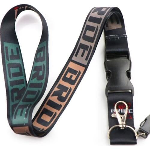 Graffiti neck Lanyard For Car Key Phone Card Badge Holder JDM Racing Hanging Neck Rope Safety Lanyard with Detachable Great gift