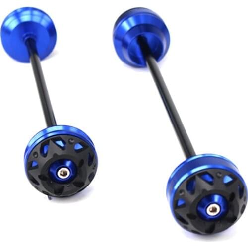 Motorcycle CNC Front Rear Wheel Axle Sliders Fork Crash Falling Protection Accessories For BMW HP4 K42 2012 2013 2014