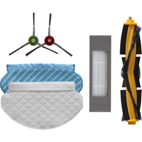 Filter Side Brush Mop Cloth Cleaning Cloth Set for Ecovacs Deebot Ozmo 920 950 Vacuum Cleaner Replacement For home accessories