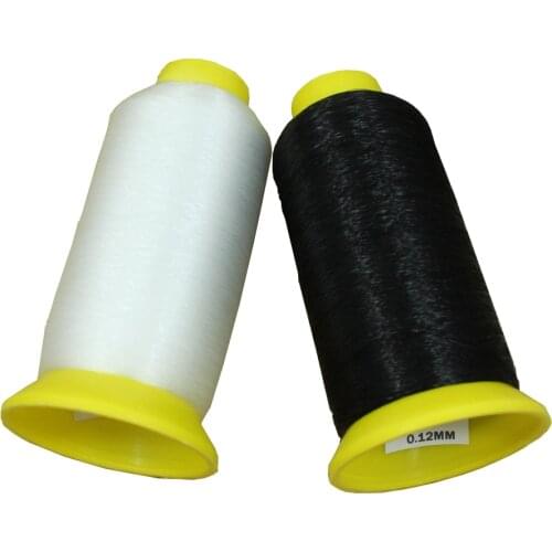 4000 Meters Nylon Transparent Sewing Thread Crystal Fish Beaded Wire Invisible 0.12MM Line For DIY Blindstitch Quilting