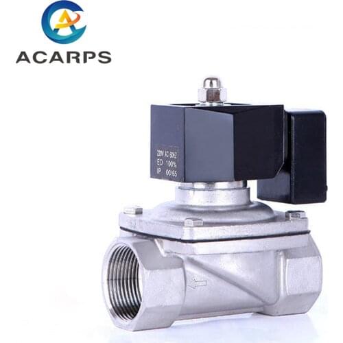 1-1/4" Normally Closed Non Hot Saving Energy Solenoid Valve 12V 220V 24V 110V 240V Zero Pressure Solenoid Valve