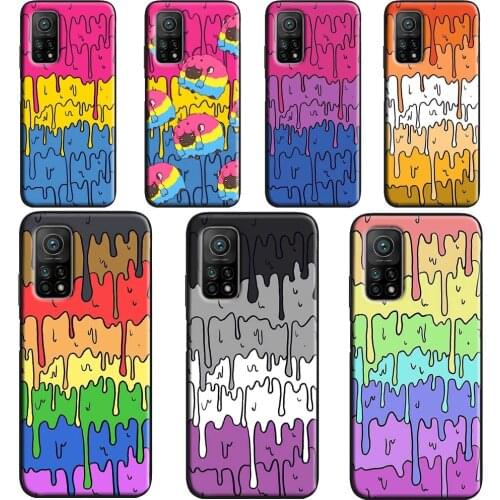 Pastel Kawaii Melting LGBTQ Design For Xiaomi Mi 11 Lite Ultra 9 10 A3 Mi 10T 9T Pro Case For POCO M3 F3 F1 F2 X3 Pro Coque