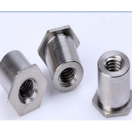 Self Clinching Standoff BSO4-M3.5 Hex Blind Rivet Threaded Standoffs Server Cabinet Sheet Metal Spacer Insert Nut Screw Column