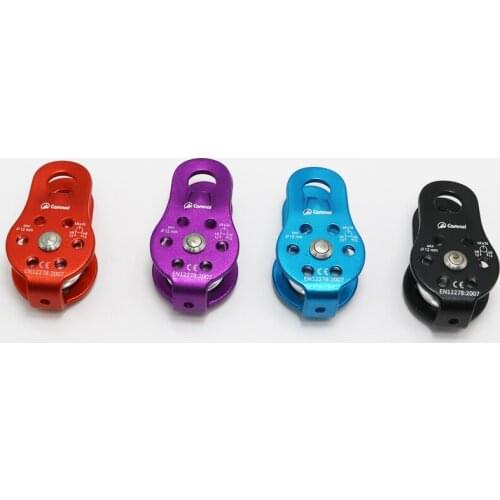 Outdoor climbing pulleys Single Fixed pulley Caving Exploration Tools Cross rescue equipment