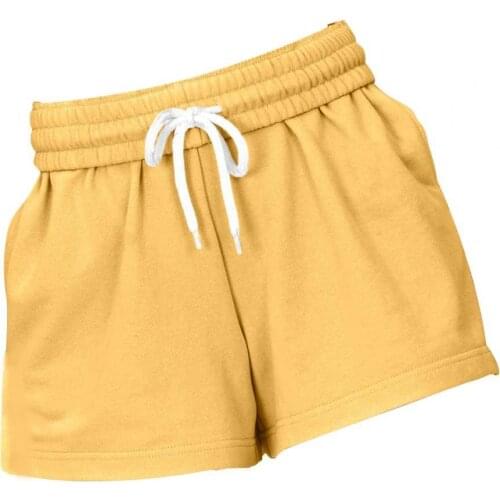 New Stylish Summer Women Bandage Short Pants Drawstring Solid Color High Waist Loose Leisure Shorts for Sports Streetwear