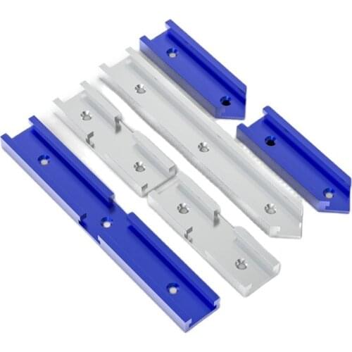 Woodworking Chute T Slot Cross Connector Track Miter Gauge Guide Rail Circular Saw Flip Table Table Track Intersection Parts