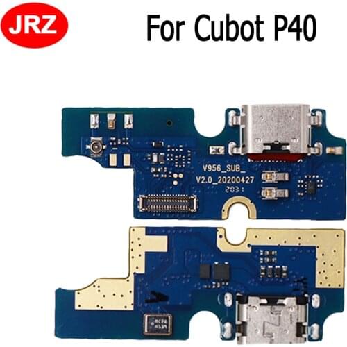 For Cubot P40 USB Charging Port Jack Dock Plug Connector Charge Board Flex Cable For Cubot P40 USB Board