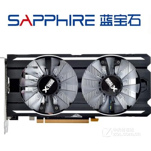 SAPPHIRE R7 360 2G D5 Graphics Card R7-360 2GB Video Cards GDDR5 128bit For AMD R7 series Radeon R7 360 R7360 2GB HDMI DVI Used