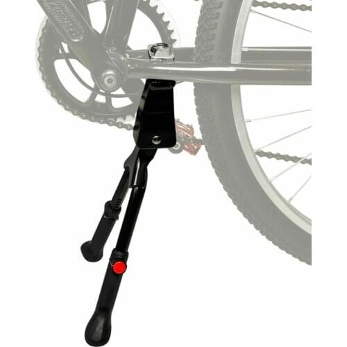 2 Legs Stand Center Mount Double Leg Parking Rack Bike Kickstand Adjust Height Fits Most 24" 26" 28" Bicycle New