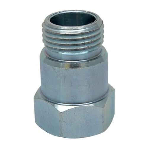 Car O2 Oxygen Sensor Extender Test Pipe Extension Exhaust Adapter M18 X 1.5MM Steel Car Accessories