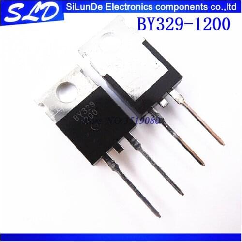 Free Shipping 20pcs/lot BY329-1200 BY329 1200 TO-220