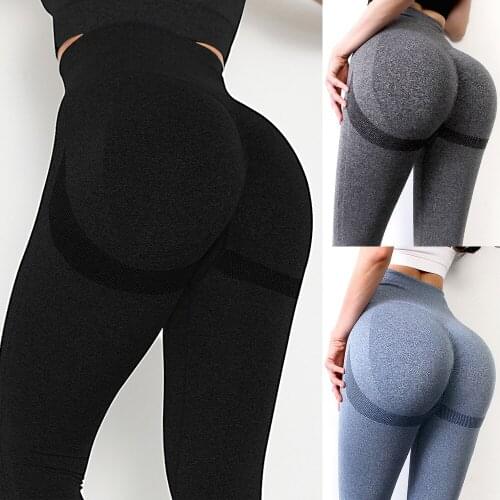 Seamless Leggings Sport Women Fitness Push Up Yoga Pants High Waist Scrunch Butt Lifting Workout Running Sportswear Gym Tights