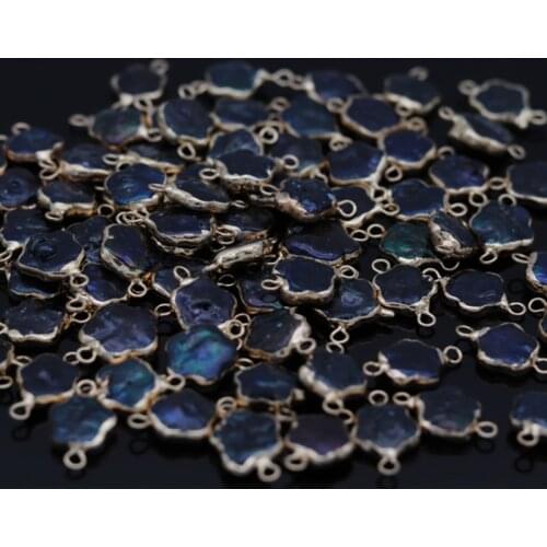 Natural Freshwater Plum Pearl Loose Beads Charms 5pcs/lot For DIY Handmade Jewelry Making Accessories Connecting Beads