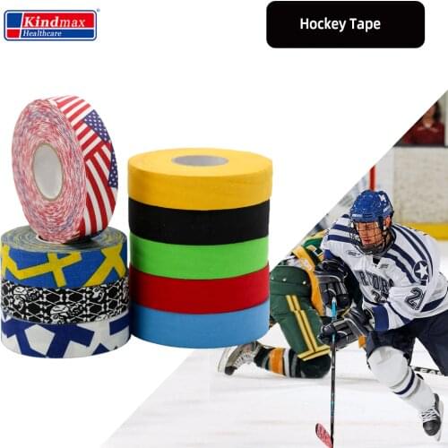 Kindmax Sports Colored Hockey Stick Tape Fitness Roll Hockey Insulating Tape Ribbon Anti-slip Accessories