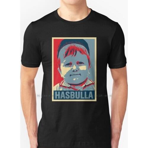 Hasbulla Hope T Shirt 100% Pure Cotton Little Khabib Little Hasbulla Hasbulla Magomedov Mini Khabib Russian Memes Creative