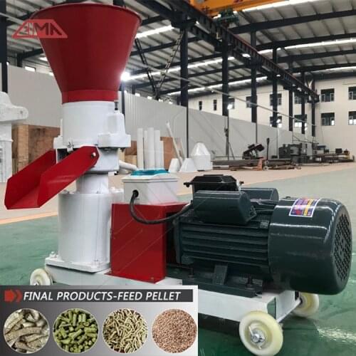 Pelletspresse flat die type press pellet mill mini wood pellet mill uses manual biomass pellet press machine for sale